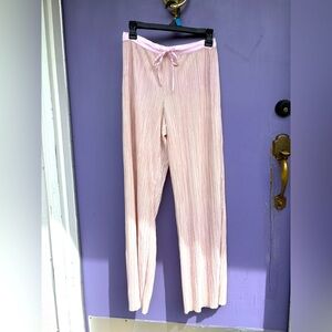 Victoria’s Secret satin pink sparkly pajama bottoms